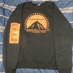 Greek sweatshirt - alpha sigma phi